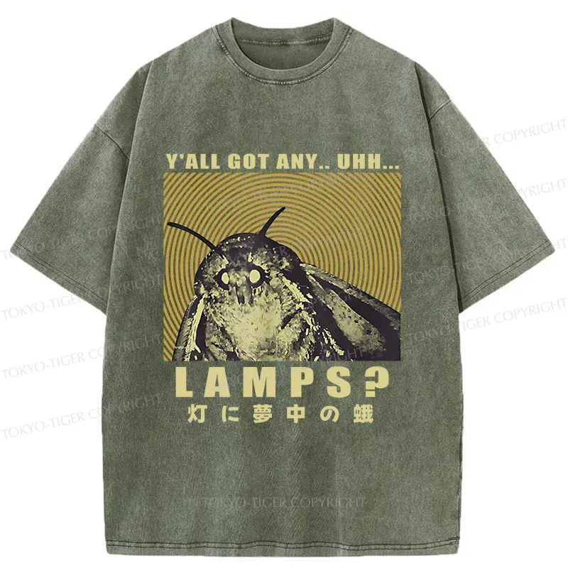 Tokyo-Tiger Moth Obsessed With The Light Washed T-Shirt