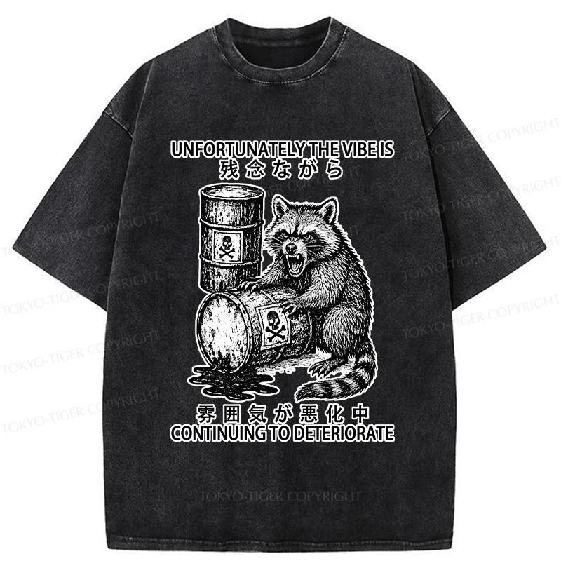 Tokyo-Tiger The Vibe Is Continuing To Deteriorate Japan Washed T-Shirt