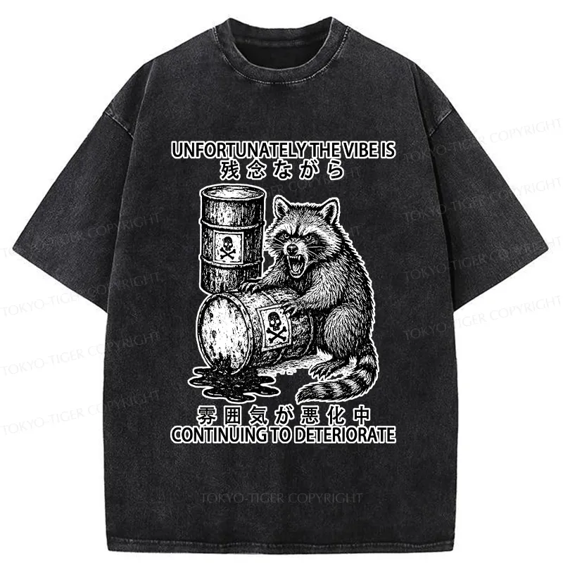 Tokyo-Tiger The Vibe Is Continuing To Deteriorate Japan Washed T-Shirt