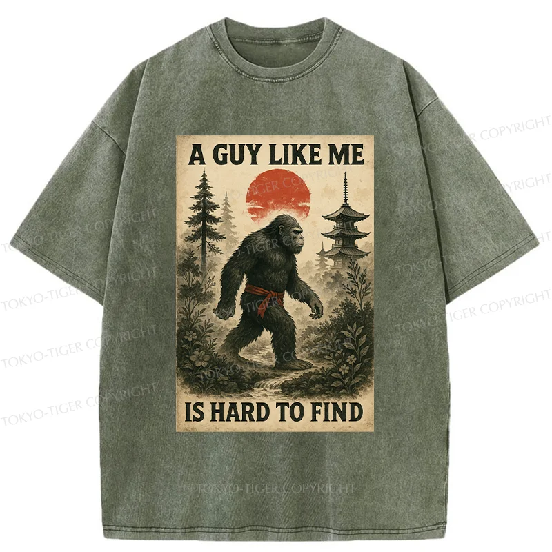 Tokyo-Tiger Hidden Monster Washed T-Shirt