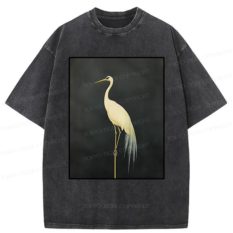 Tokyo-Tiger Independent Crane Washed T-Shirt