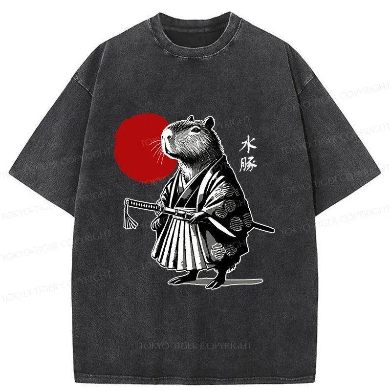 Tokyo-Tiger Japan Bonsai Washed T-Shirt Sale