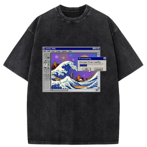 Image of Tokyo-Tiger Escape From Reality Washed T-Shirt