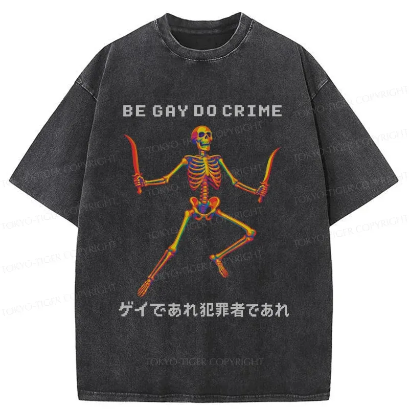Tokyo-Tiger Japan Bonsai Washed T-Shirt Sale
