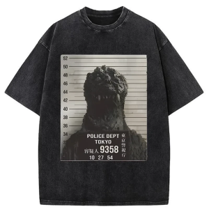 Image of Tokyo-Tiger The Captured Monster Washed T-Shirt