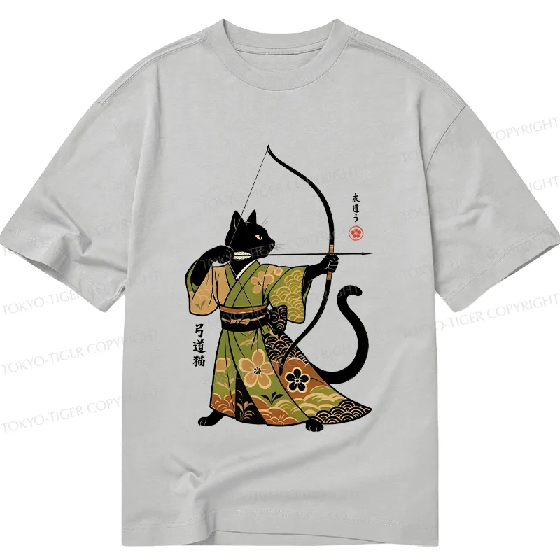Tokyo-Tiger Japan Cat Archery Classic T-Shirt