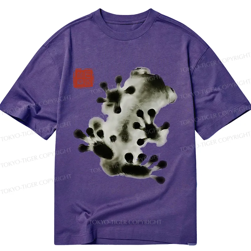 Tokyo-Tiger Ink Painting Frog Classic T-Shirt Sale