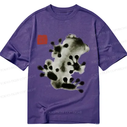 Tokyo-Tiger Ink Painting Frog Classic T-Shirt