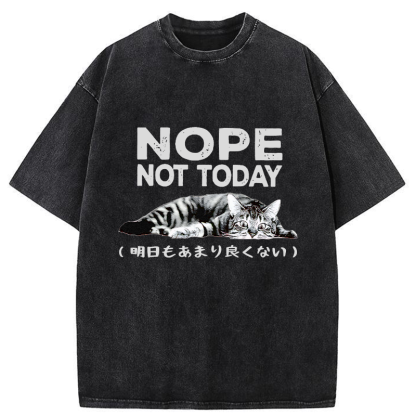 Tokyo-Tiger Every Day Won't Be So Good Washed T-Shirt