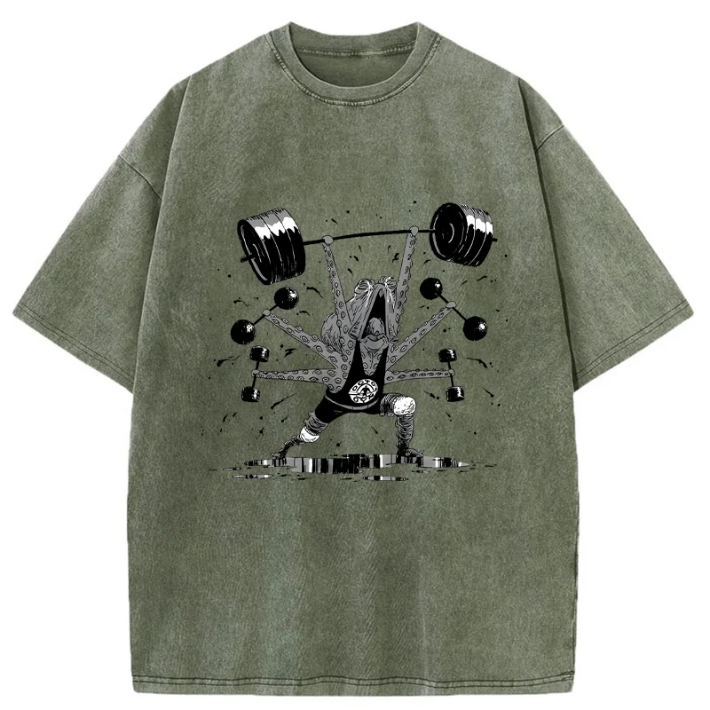 Tokyo-Tiger Octopus Is Working Hard Washed T-Shirt