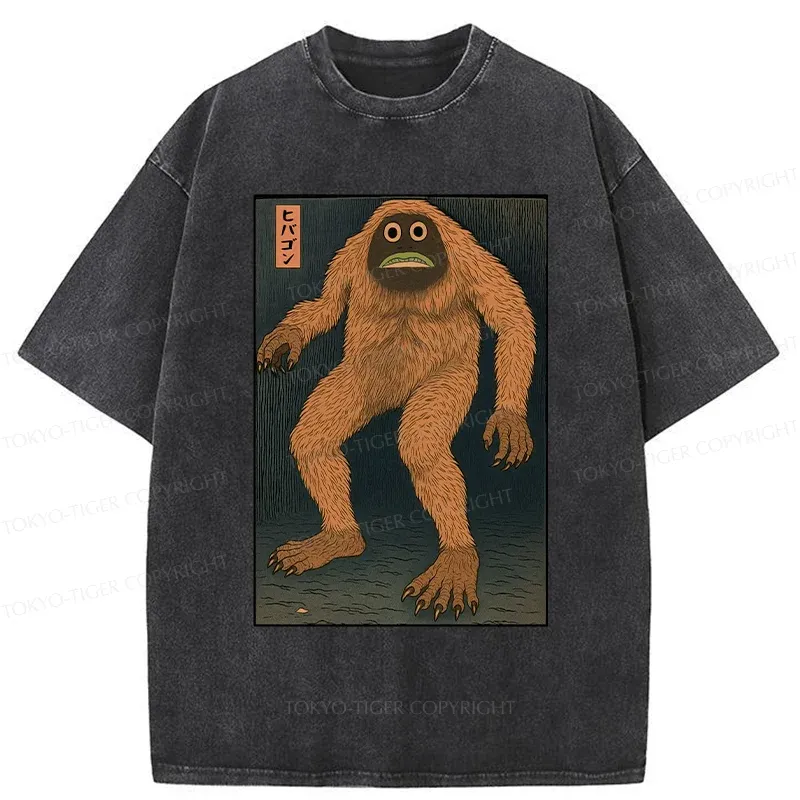 Tokyo-Tiger Japan Bonsai Washed T-Shirt Sale