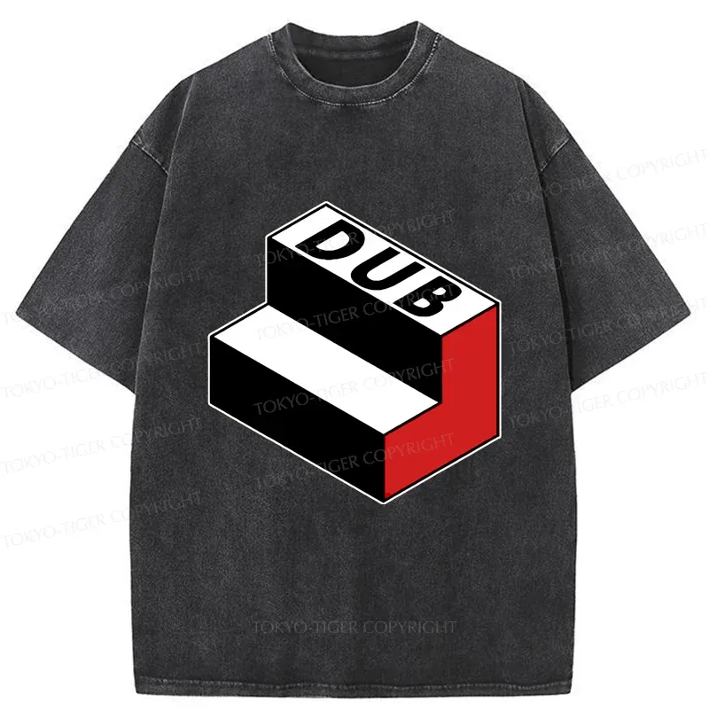 Tokyo-Tiger Dubstep Funny Washed T-Shirt