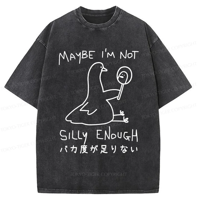 Tokyo-Tiger Not So Smart Goose Washed T-Shirt