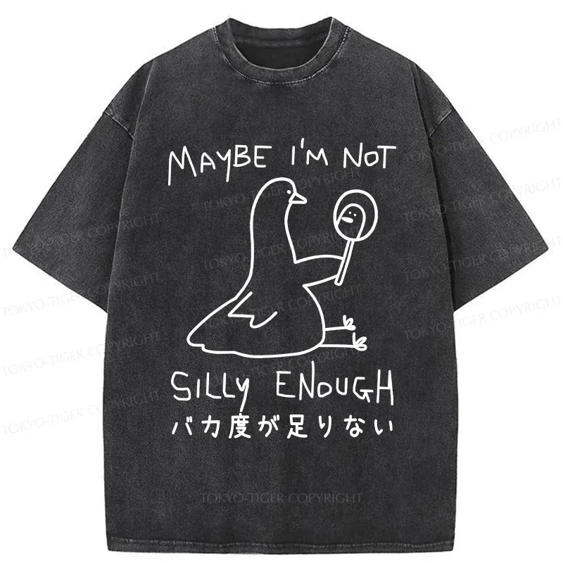 Tokyo-Tiger Not So Smart Goose Washed T-Shirt