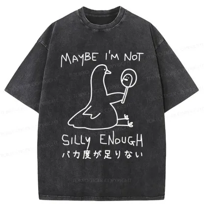 Tokyo-Tiger Not So Smart Goose Washed T-Shirt