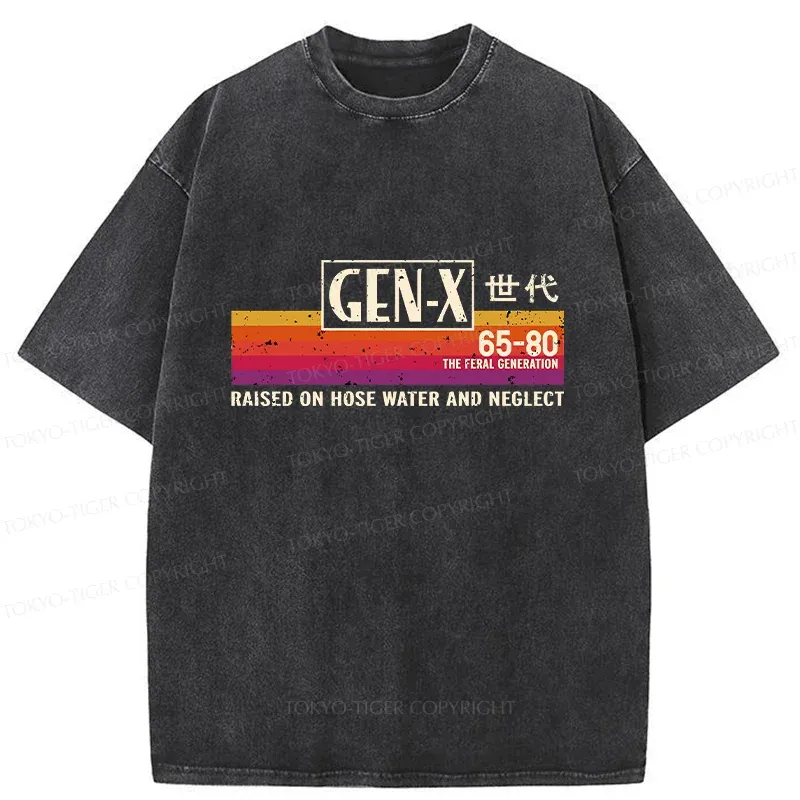 Tokyo-Tiger X Era Retro Washed T-Shirt