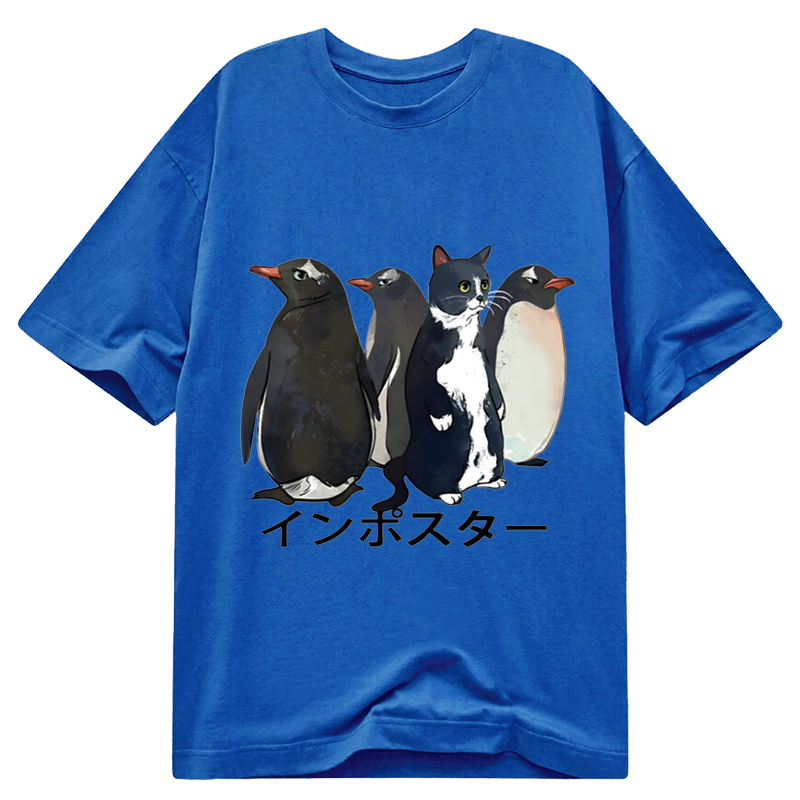 Tokyo-Tiger Imposter Among Penguins Classic T-Shirt