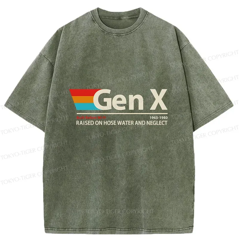 Tokyo-Tiger Funny X Era Washed T-Shirt