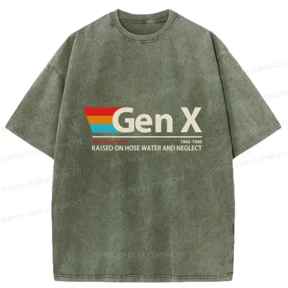 Tokyo-Tiger Funny X Era Washed T-Shirt