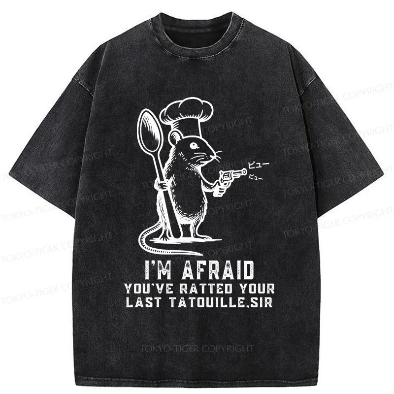 Tokyo-Tiger A Rat’s Warning Washed T-Shirt