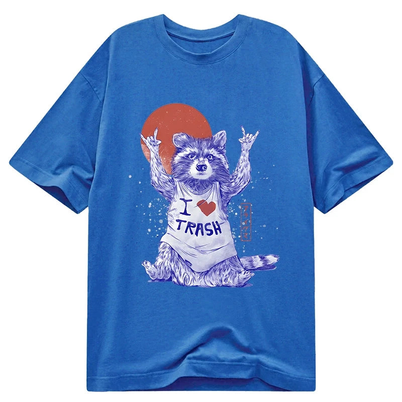 Tokyo-Tiger I love Trash Classic T-Shirt