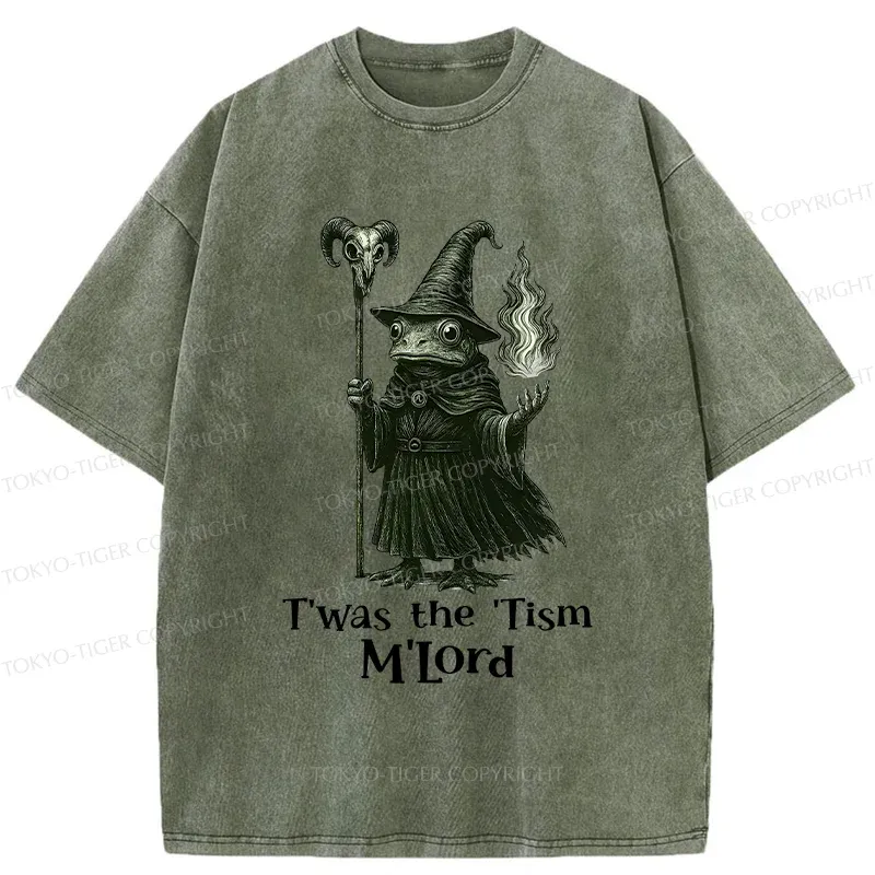Tokyo-Tiger Witch Frog Washed T-Shirt