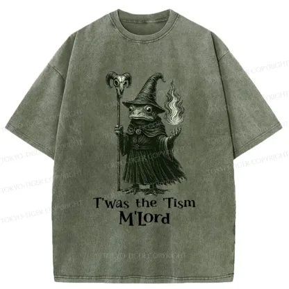 Tokyo-Tiger Witch Frog Washed T-Shirt