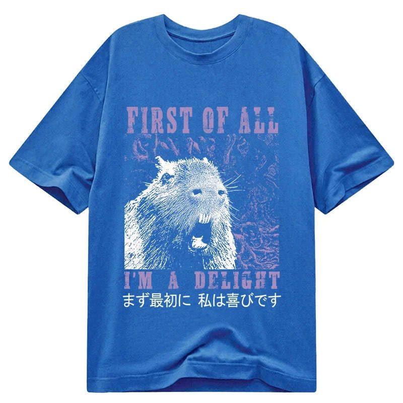 Tokyo-Tiger First Of All I'm A Delight Classic T-Shirt