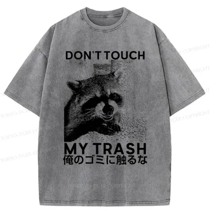 Tokyo-Tiger Angry Raccoon Japan Washed T-Shirt
