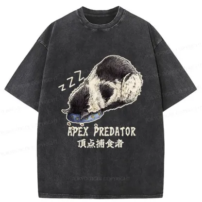 Tokyo-Tiger Apex Predator Washed T-Shirt