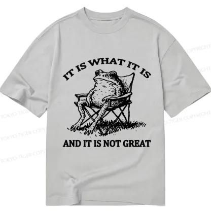Tokyo-Tiger Resting Frog Funny Classic T-Shirt
