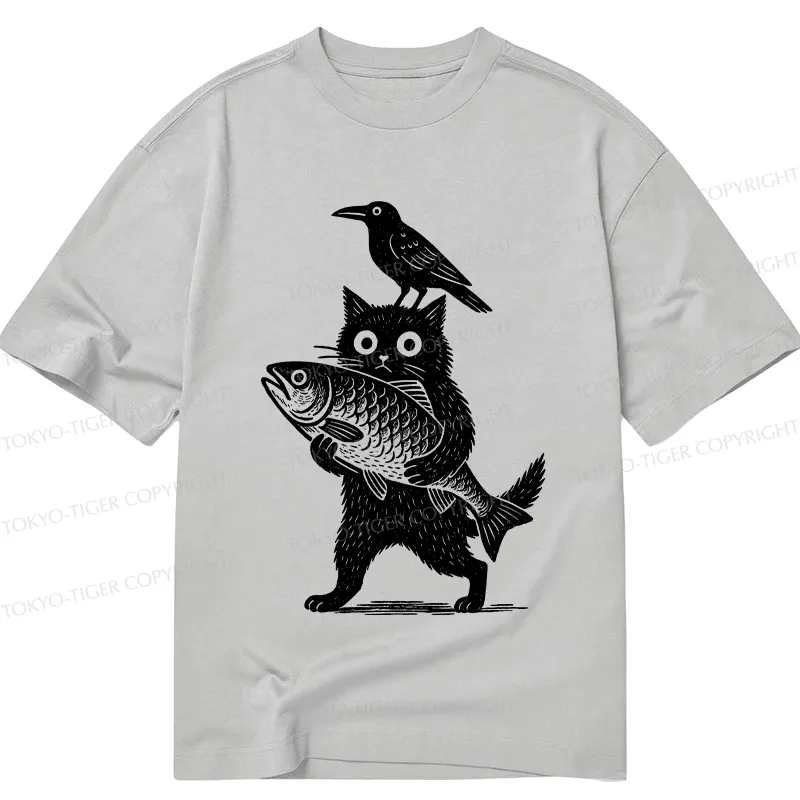 Tokyo-Tiger Black Animals Funny Classic T-Shirt