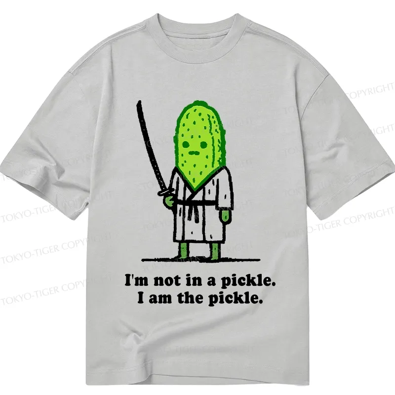 Tokyo-Tiger Funny Cucumber Samurai Classic T-Shirt