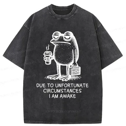 Tokyo-Tiger Decadent Frog Washed T-Shirt