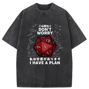 Image of Tokyo-Tiger D20 Critical Failure in Science Washed T-Shirt