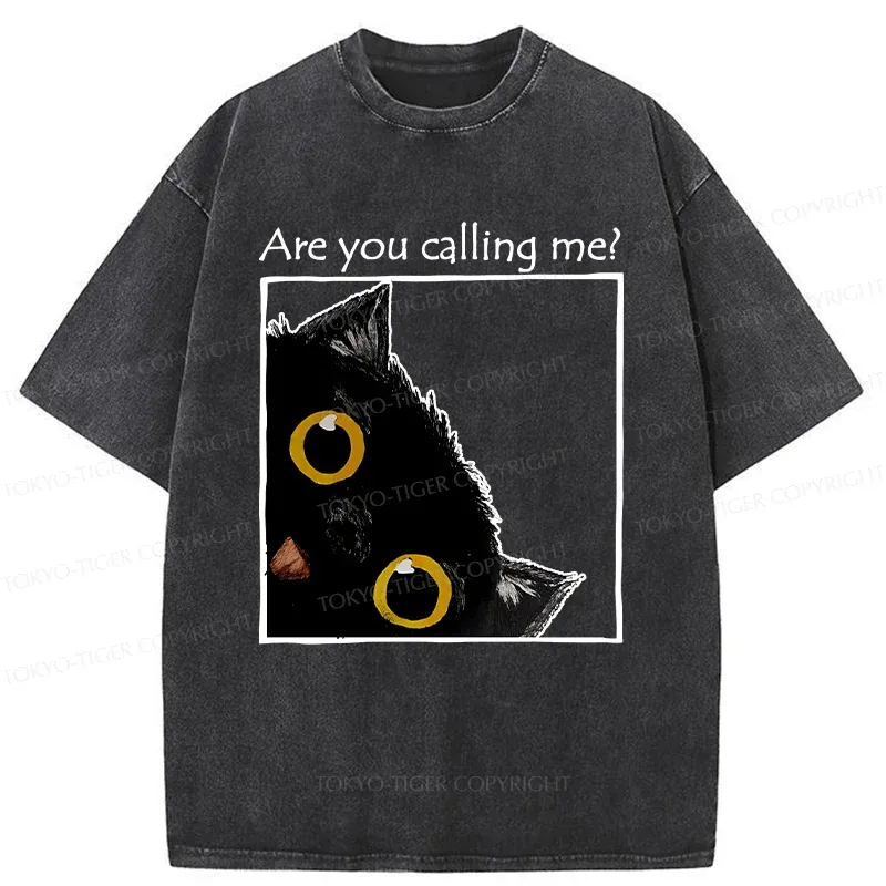 Tokyo-Tiger Silly Kitten Washed T-Shirt