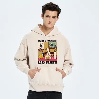 Tokyo-Tiger More Spaghetti Less Upsetti Goose Washed Hoodie