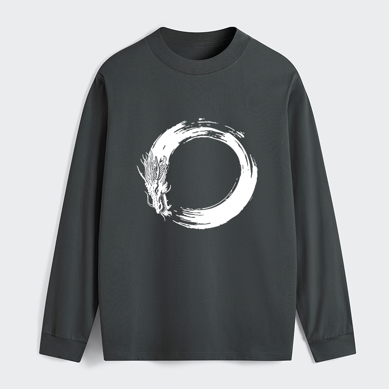 Tokyo-Tiger Dragon's Circle Classic Long Sleeve T-Shirt