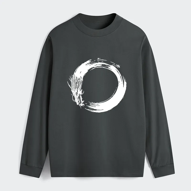 Tokyo-Tiger Dragon's Circle Classic Long Sleeve T-Shirt