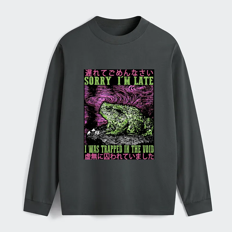 Tokyo-Tiger Frogs Trapped In The Void Classic Long Sleeve T-Shirt