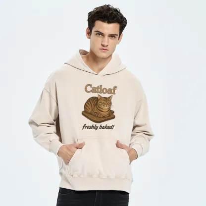 Tokyo-Tiger Japan Catloaf Washed Hoodie