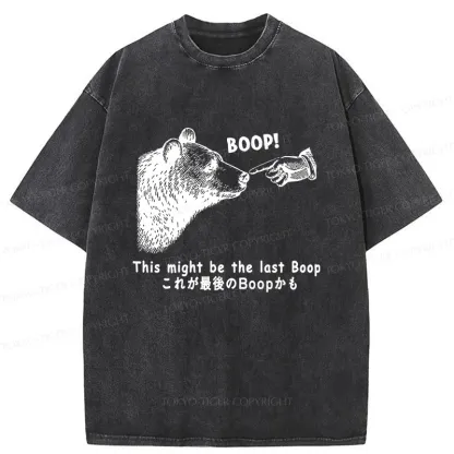 Tokyo-Tiger The Last Boop Washed T-Shirt