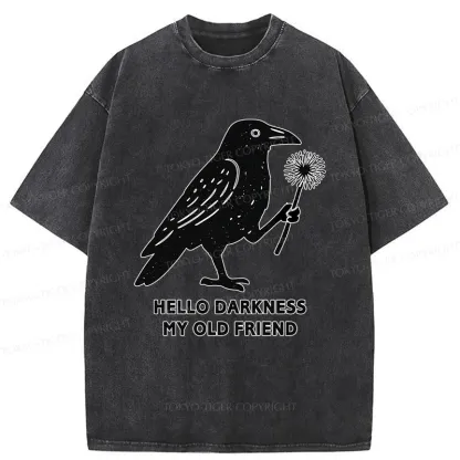 Tokyo-Tiger My Old Friend The Crow Washed T-Shirt