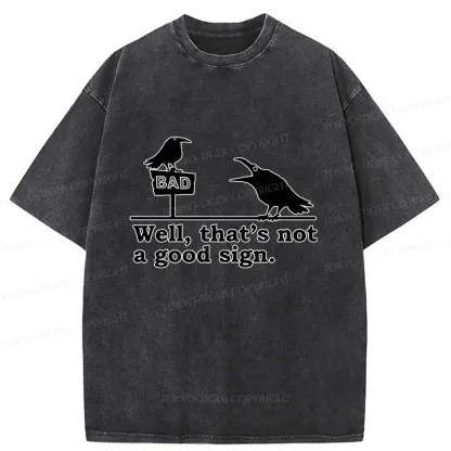 Tokyo-Tiger Bad Omen Washed T-Shirt