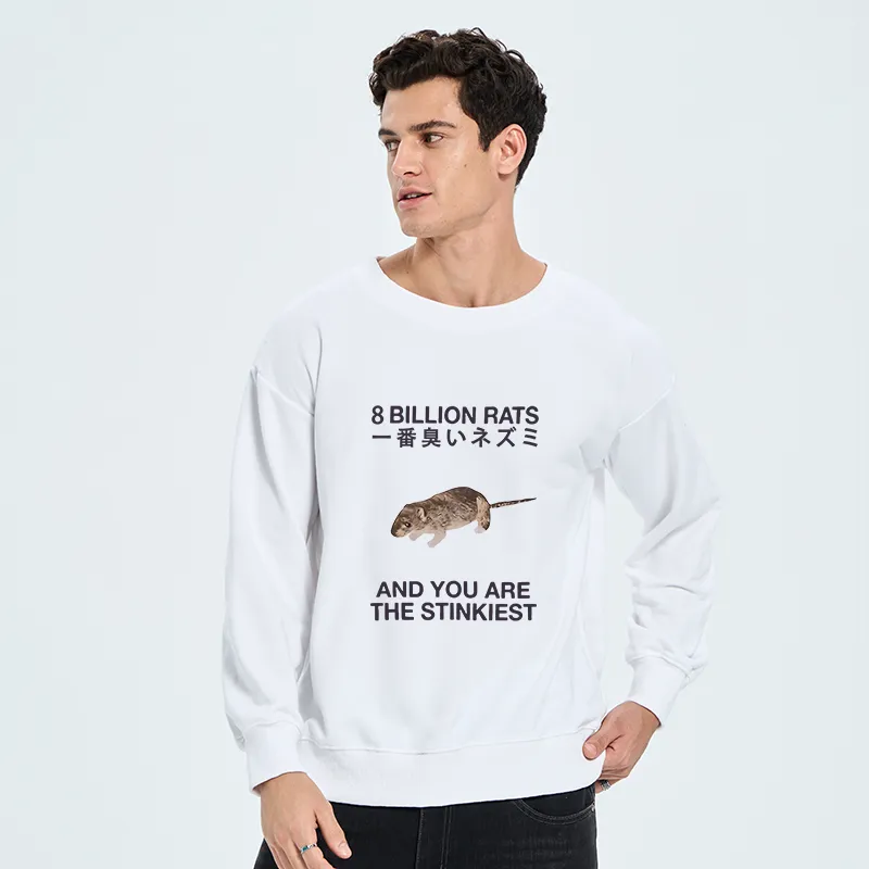 Tokyo-Tiger World's Stinkiest Rat Classic Sweatshirt