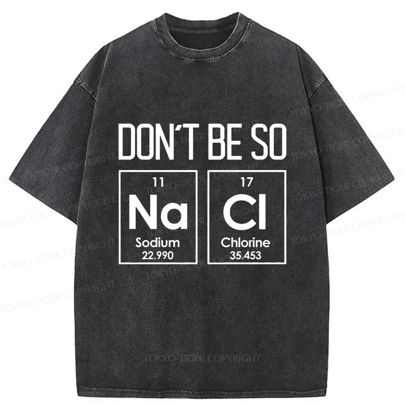 Tokyo-Tiger Salty Funny Washed T-Shirt