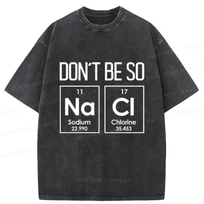 Tokyo-Tiger Salty Funny Washed T-Shirt