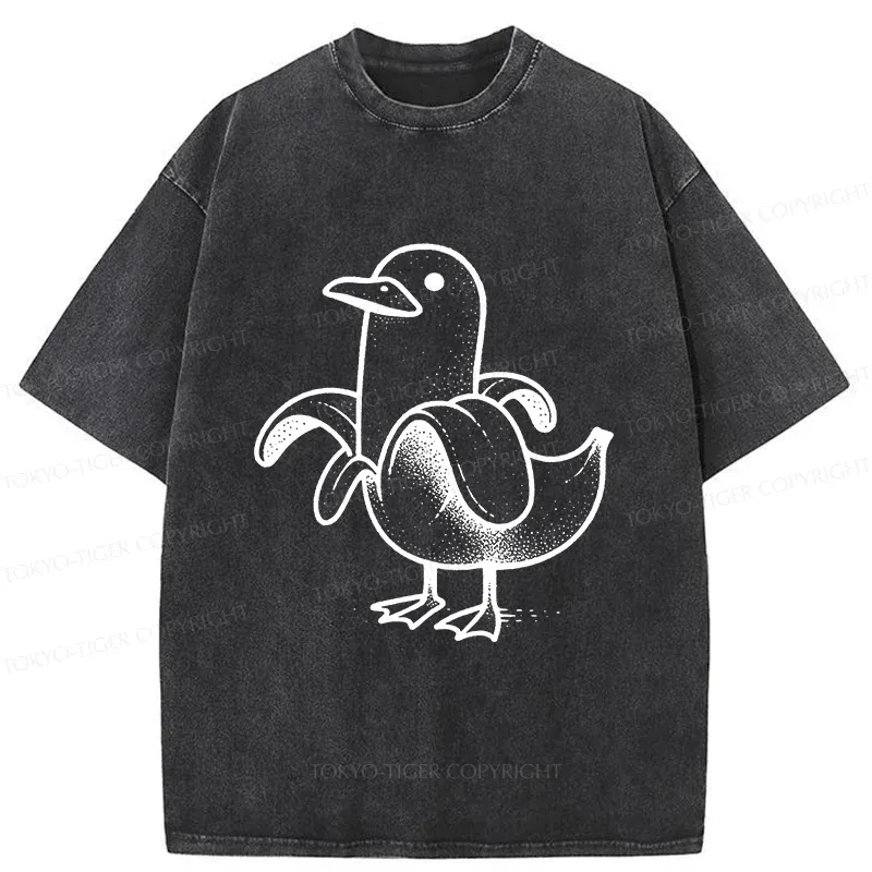 Tokyo-Tiger Banana Duck Washed T-Shirt Sale