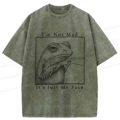 Tokyo-Tiger Expressionless Frog Washed T-Shirt