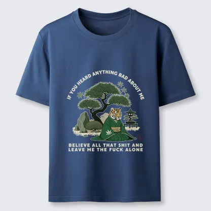 Tokyo-Tiger Funny Ukiyoe Tiger Samurai Zen Classic T-Shirt